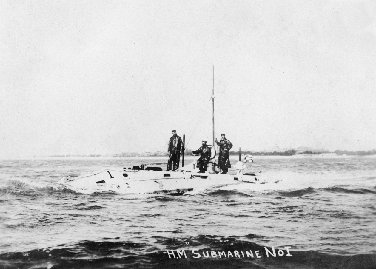 HM-sukellusvene nro 1, c1908 tekijältä Unbekannt