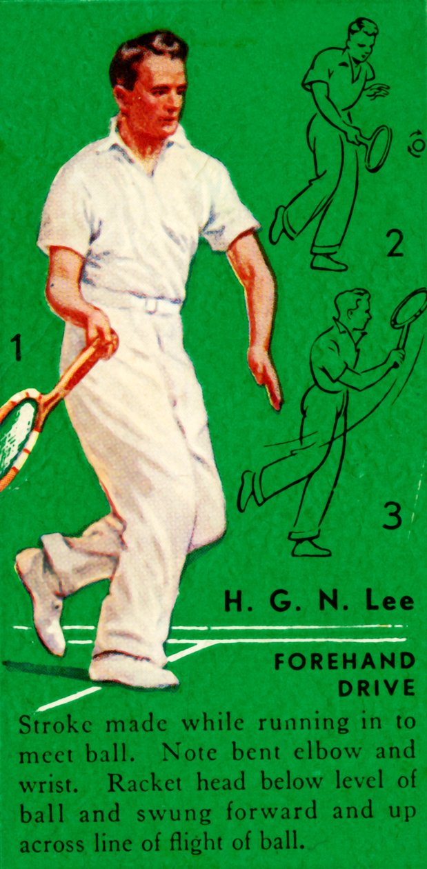H. G. N. Lee - Forehand Drive, c1935. tekijältä Unbekannt