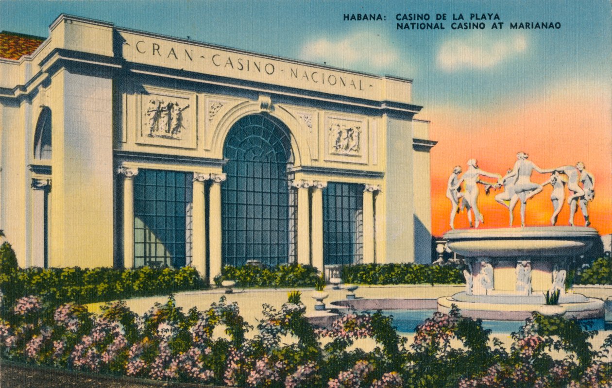 Havanna: Beach Casino. Marianaon kansalliskasino, 1910 tekijältä Unbekannt