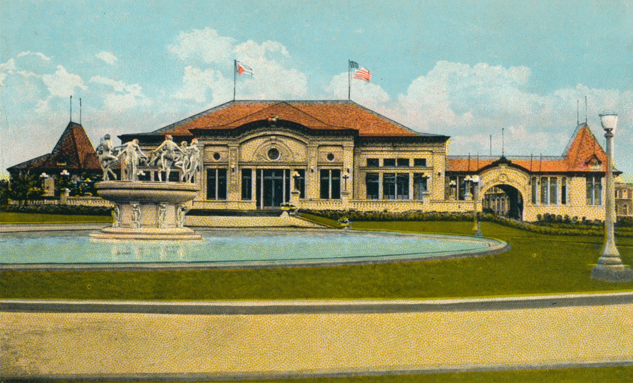 Havanna: Beach Casino. Marianaon kansalliskasino, vuodelta 1910 tekijältä Unbekannt