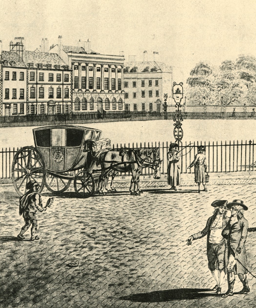 Hackney-valmentaja, 1787, 1925. tekijältä Unbekannt