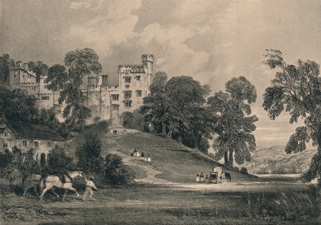 Haddon Hall, Derbyshire, 1915 tekijältä Unbekannt