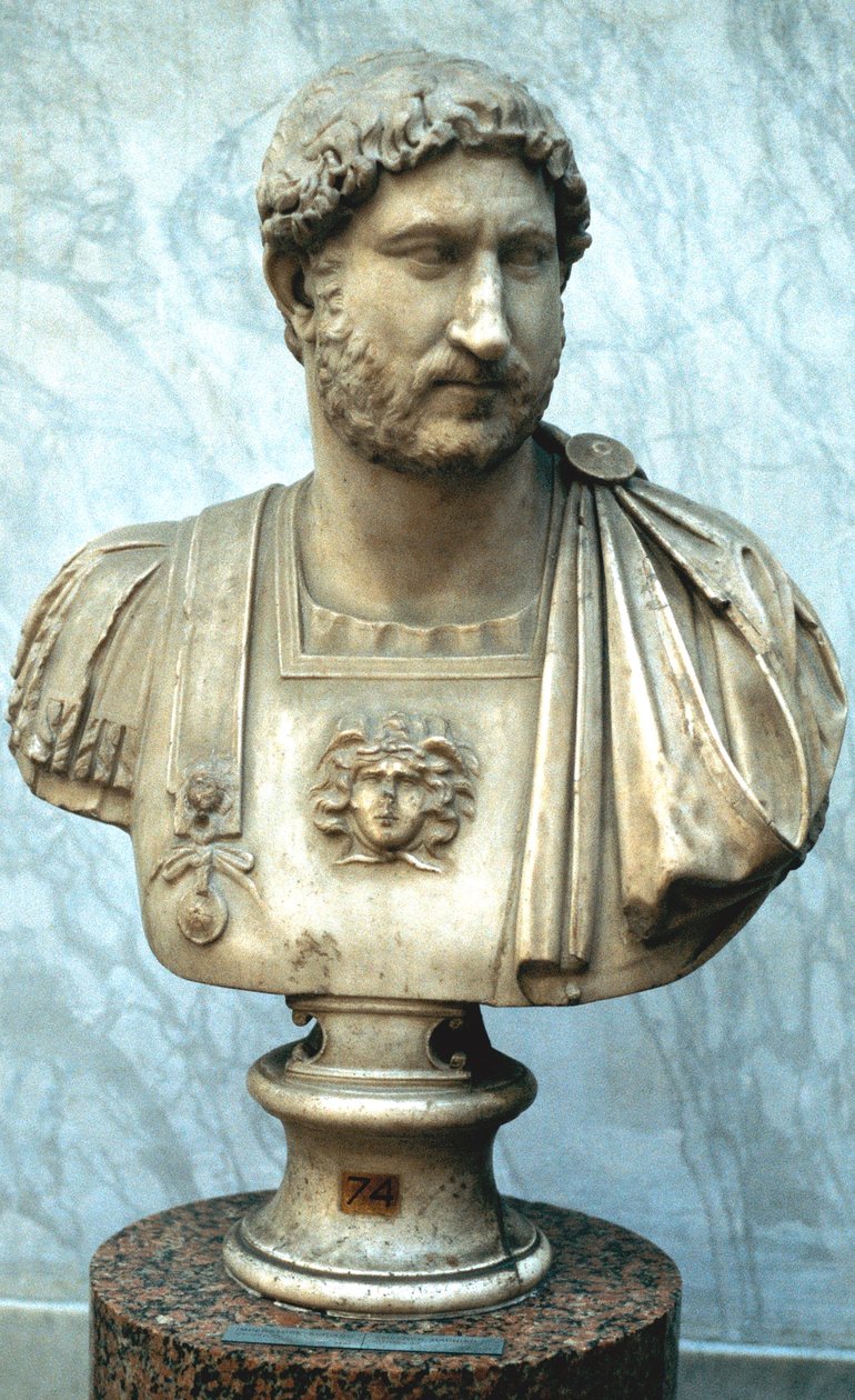 Hadrianus, Rooman keisari vuodelta 117 tekijältä Unbekannt