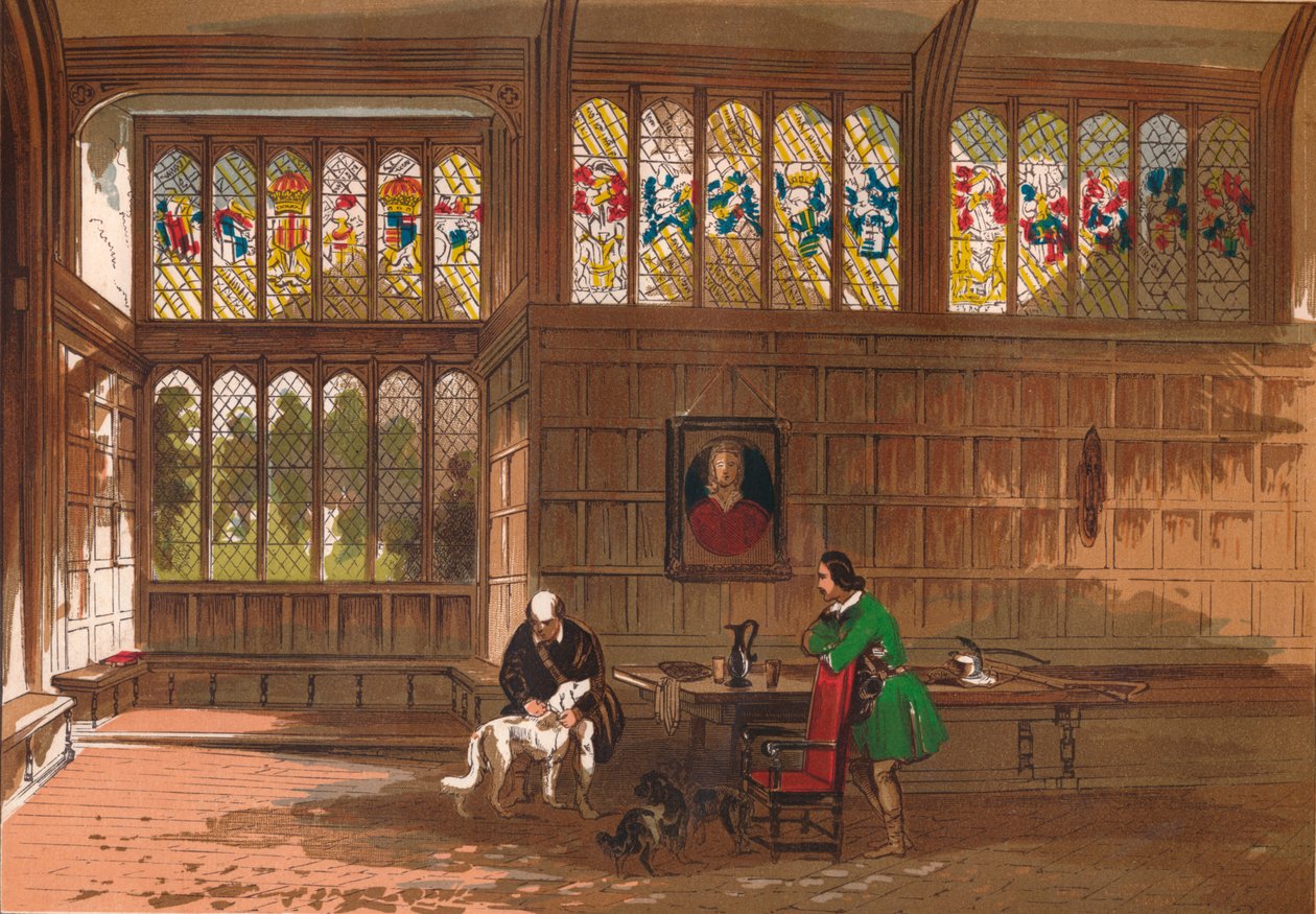 Hall at Ockwells, Berkshire, 1845 tekijältä Unbekannt