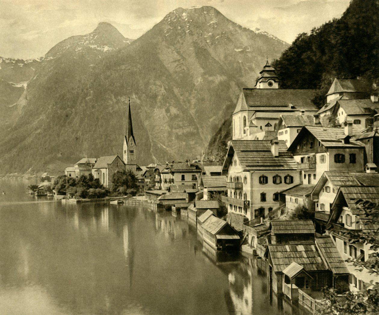 Hallstatt, Ylä-Itävalta, 1935. tekijältä Unbekannt