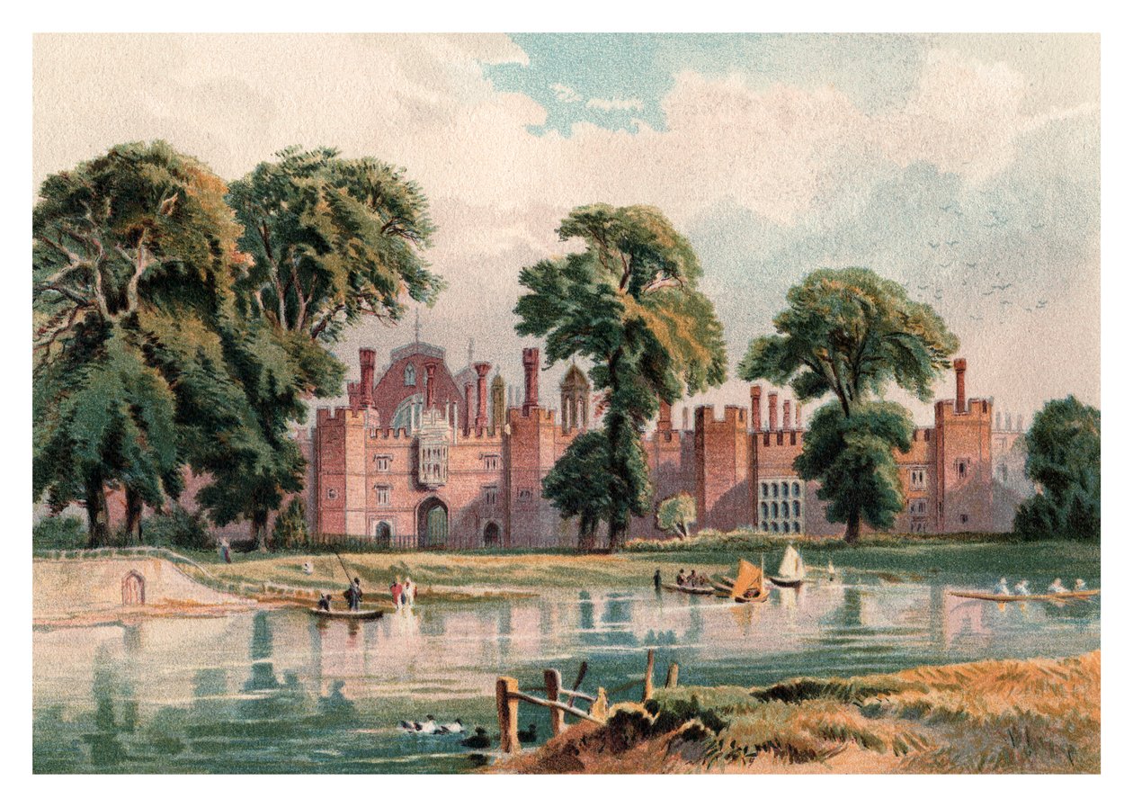 Hampton Courtin palatsi, 1880 tekijältä Unbekannt