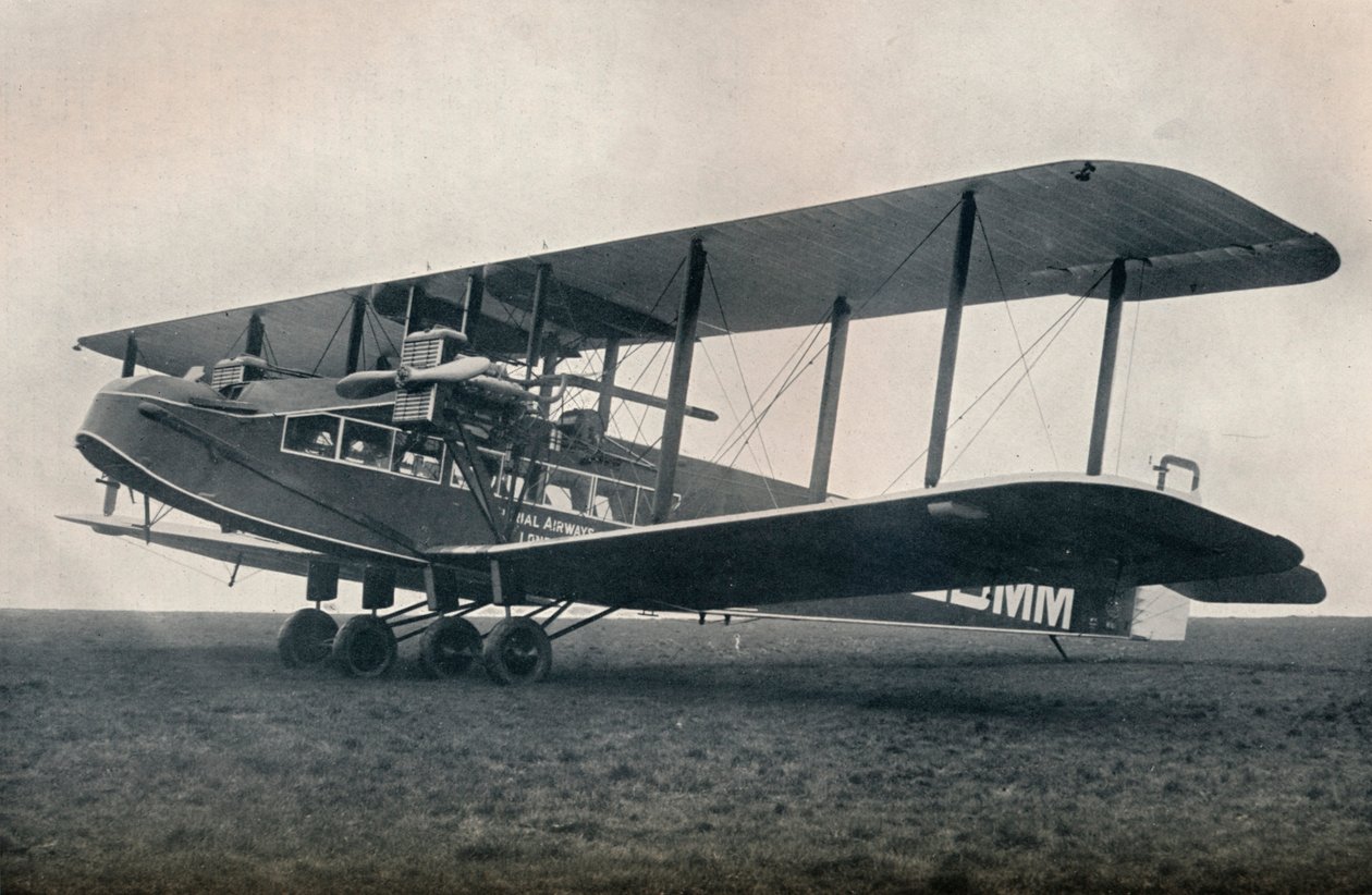 Handley-Page W.10 Imperial Airways -lentokone, 1929 tekijältä Unbekannt