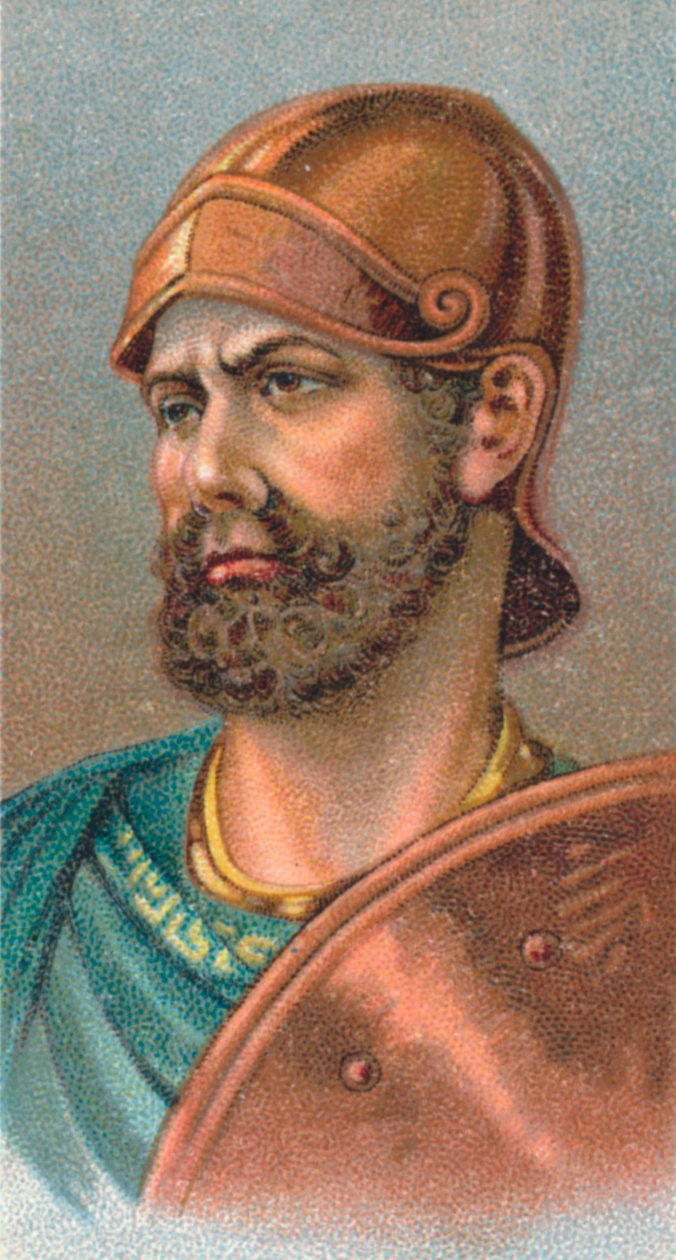 Hannibal 247-183182181 eKr., puunilainen karthagolainen, sotilaskomentaja, 1924 tekijältä Unbekannt