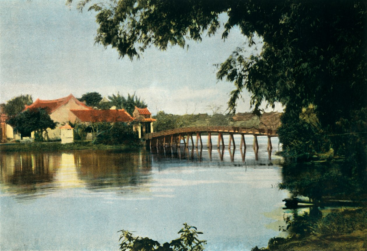 Ha Noi. Pieni järvi, Hanoi. Pieni järvi, 1900. tekijältä Unbekannt