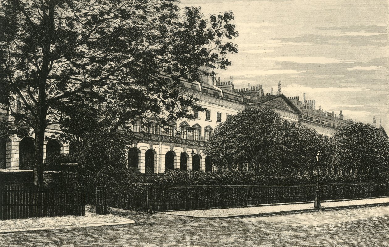 Hanover Terrace, Regents Park, 1876. tekijältä Unbekannt