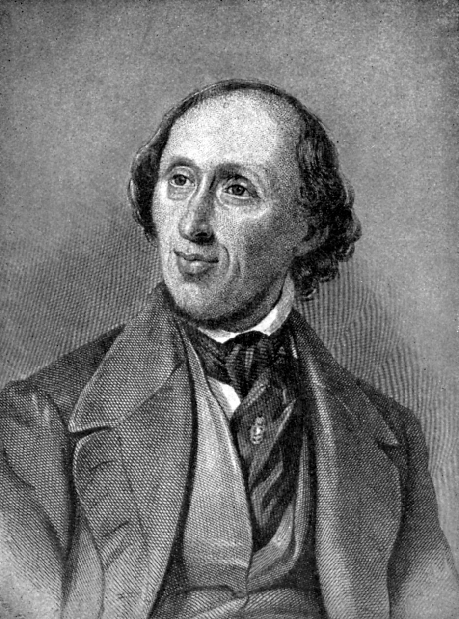 Hans Christian Andersen 1805-1875, tanskalainen kirjailija tekijältä Unbekannt