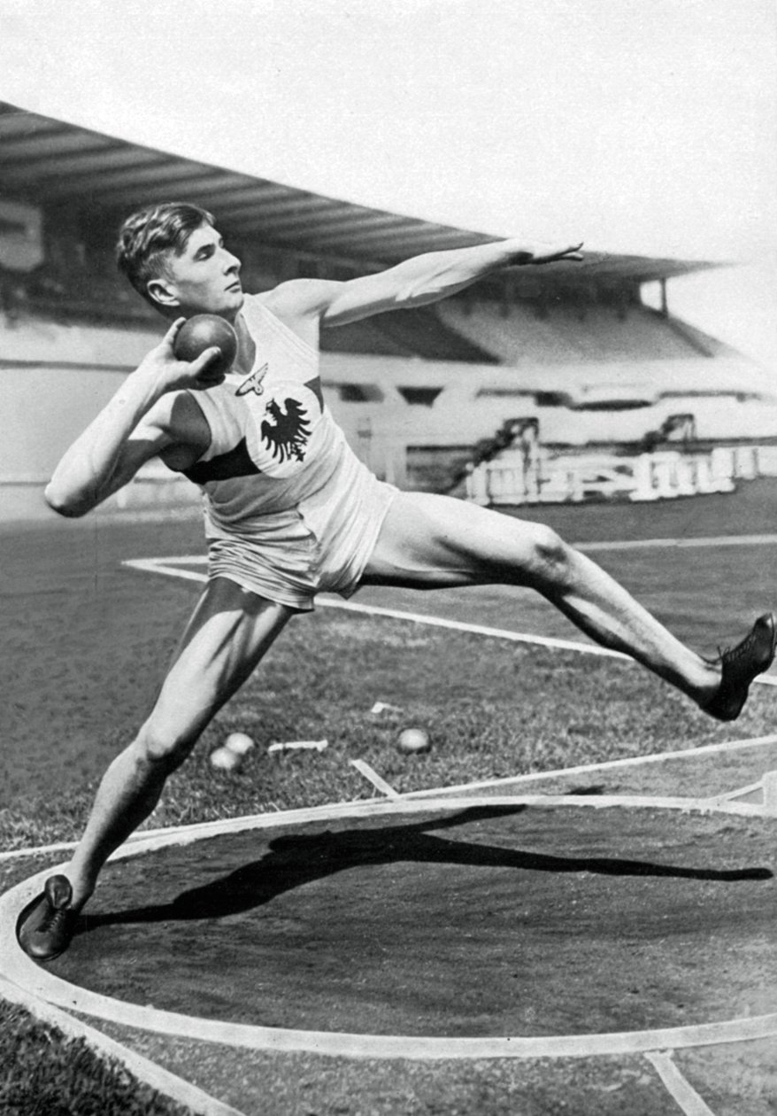 Hans Heinrich Sievert, saksalainen urheilija, 1936 tekijältä Unbekannt