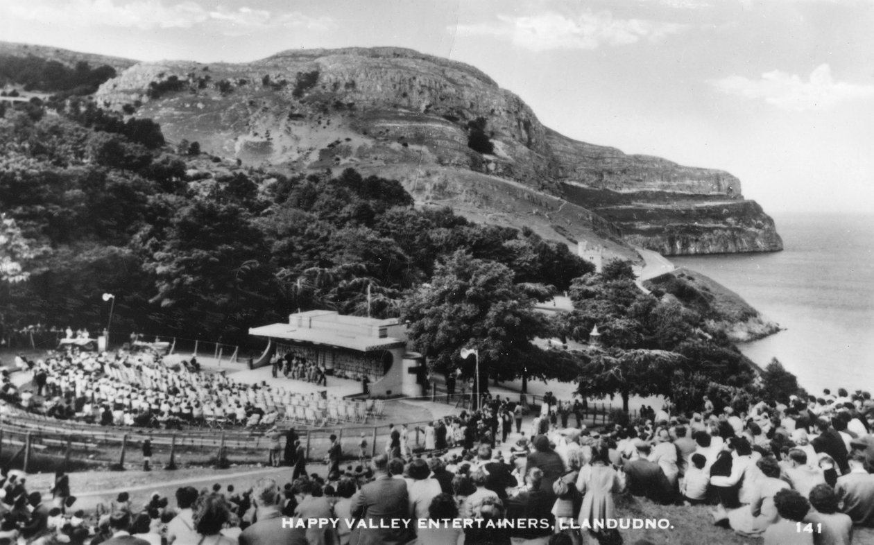 Happy Valleyn viihdyttäjät, Llandudno, 1900-luku tekijältä Unbekannt