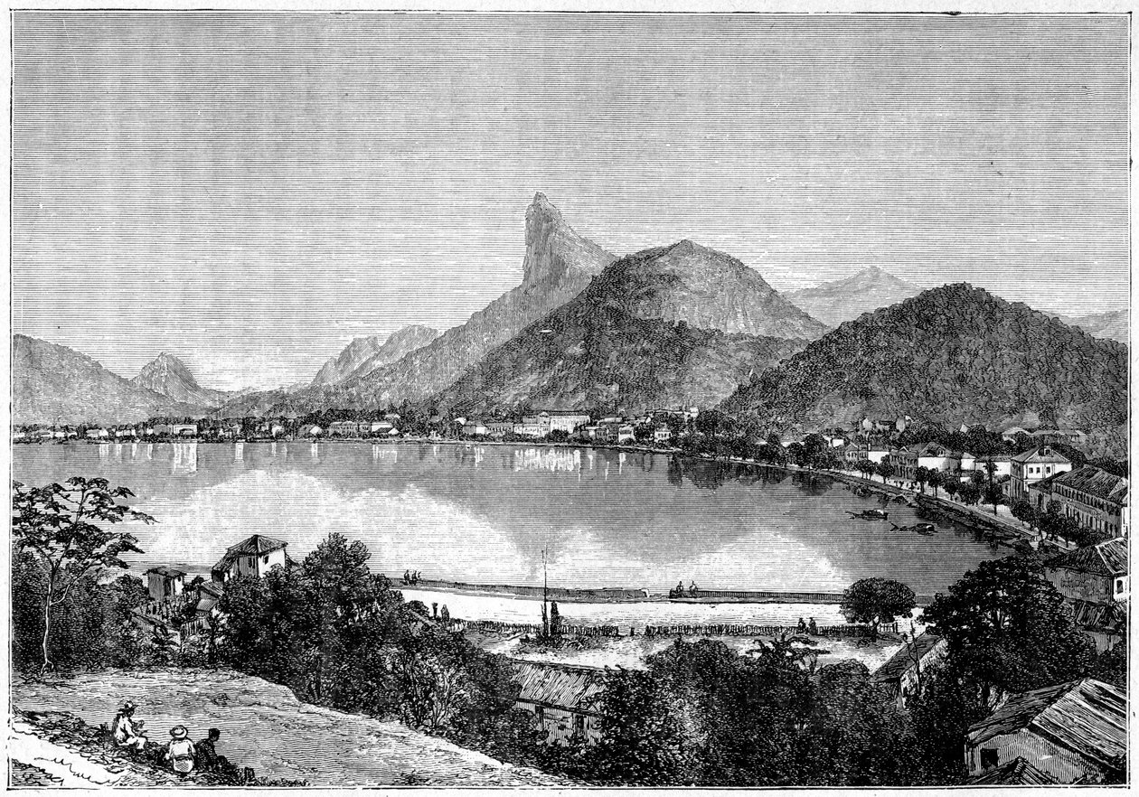 Rio de Janeiron satama, 1898 tekijältä Unbekannt