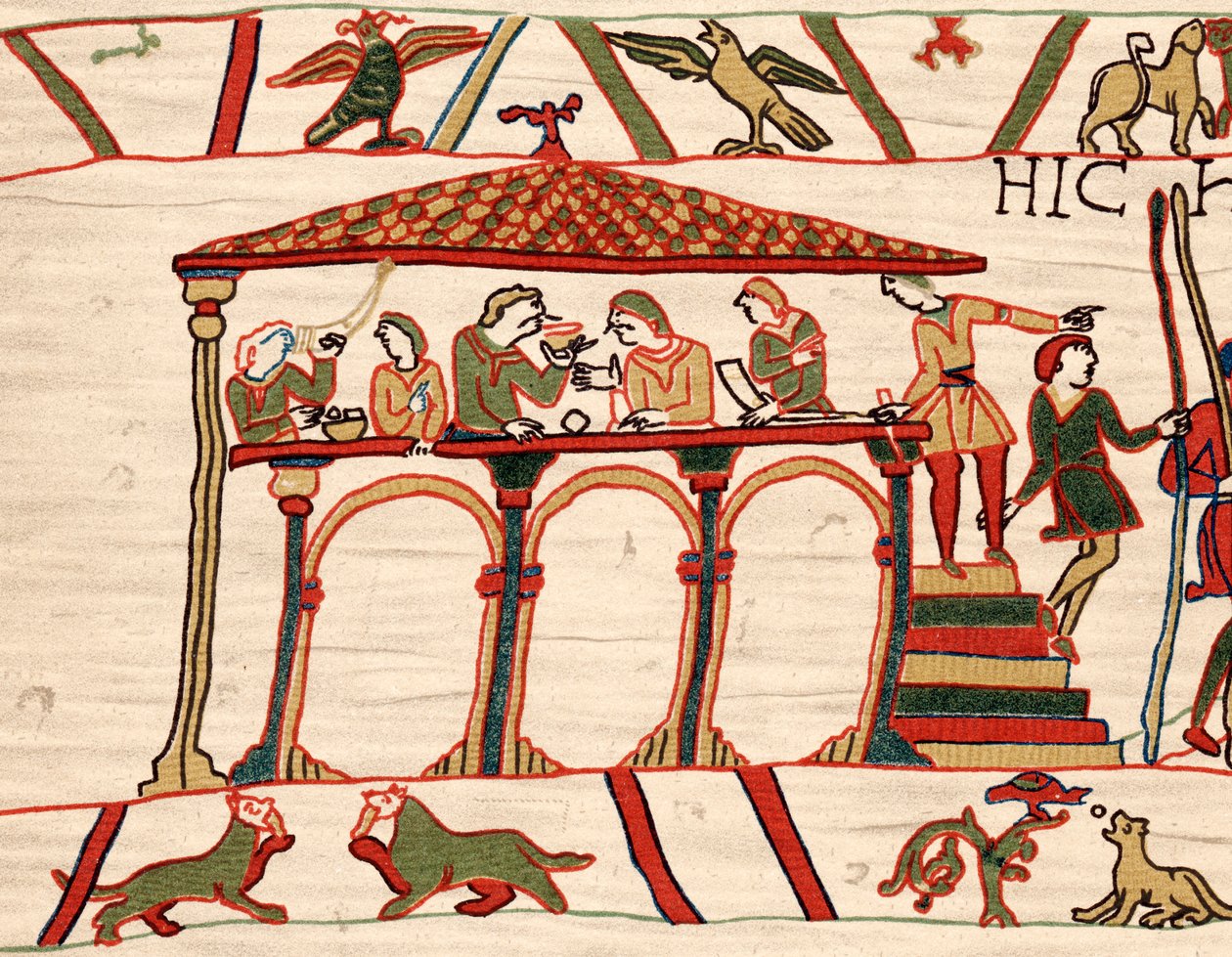 Harold II, Englannin viimeinen anglosaksinen kuningas, 1066 1070-luku tekijältä Unbekannt