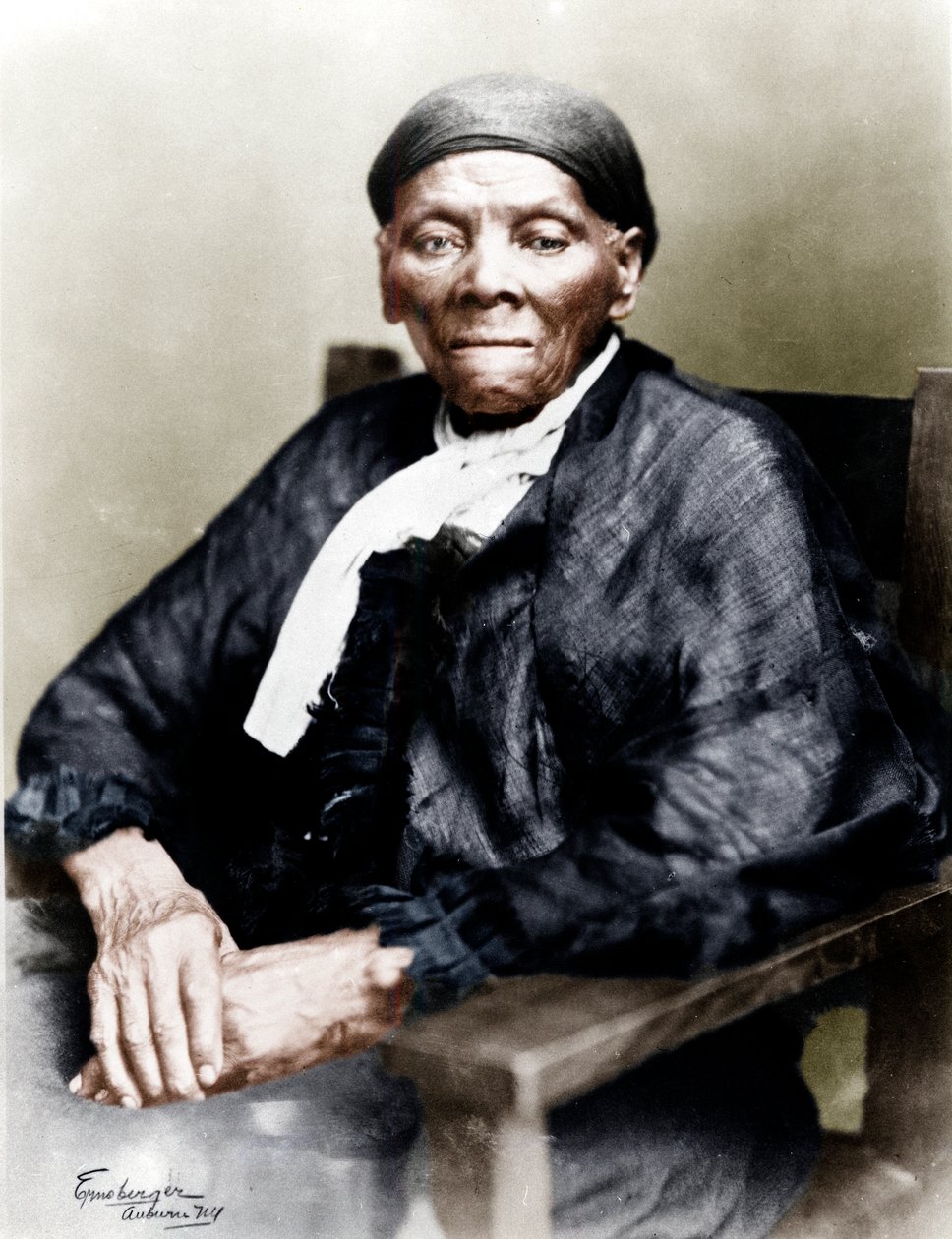 Harriet Tubman, yhdysvaltalainen orjuuden vastainen aktivisti, c1900 tekijältä Unbekannt
