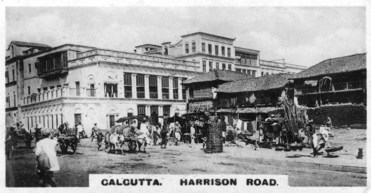Harrison Road, Kalkutta, Intia, vuodelta 1925 tekijältä Unbekannt