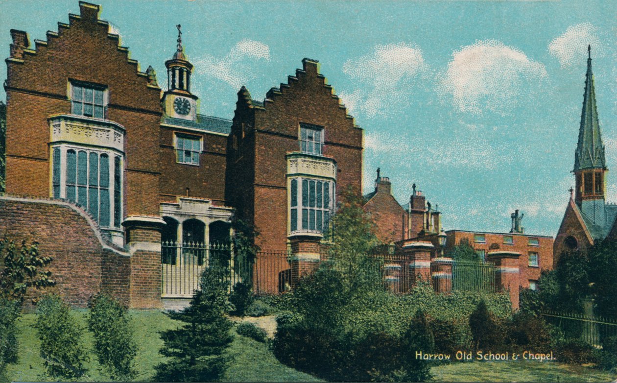 Harrow Old School & Chapel, 1910 tekijältä Unbekannt