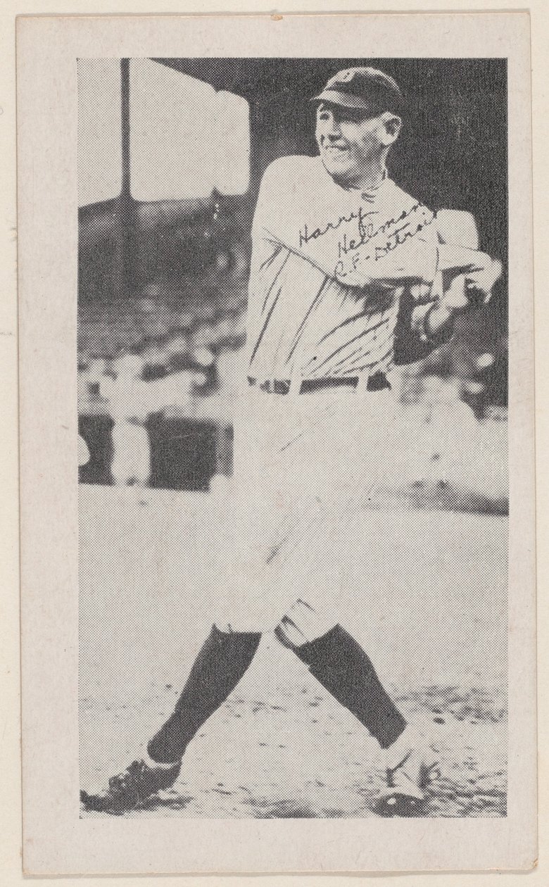 Harry Heilmann, R.F, Detroit, baseball-nauhakorteista W575-2, n. 1921-22. tekijältä Unbekannt