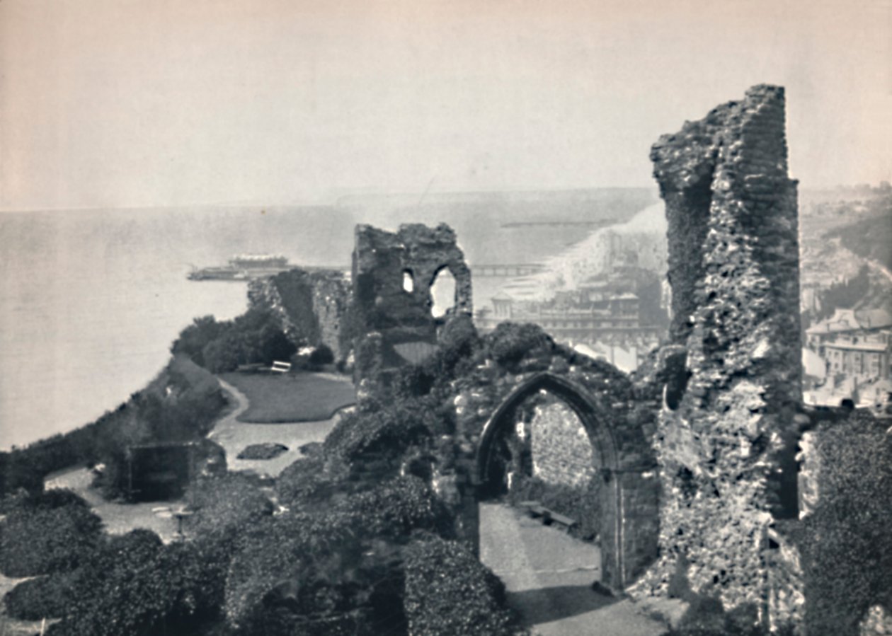 Hastings - Linna, 1895 tekijältä Unbekannt