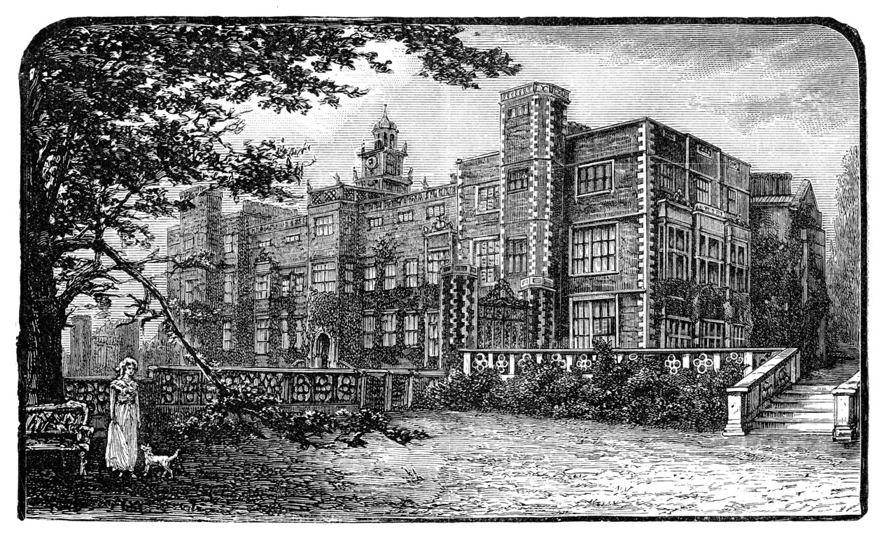 Hatfield House, Hertfordshire, 1900 tekijältä Unbekannt