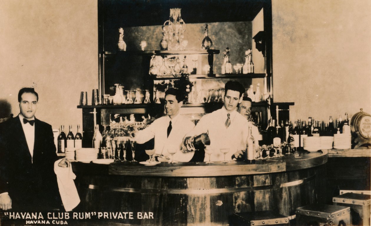 Havana Club Rommi, yksityinen baari, Havanna, Kuuba, 1900-luku tekijältä Unbekannt