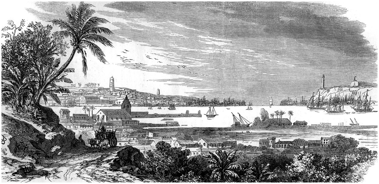 Havanna, Kuuba, 1865 tekijältä Unbekannt