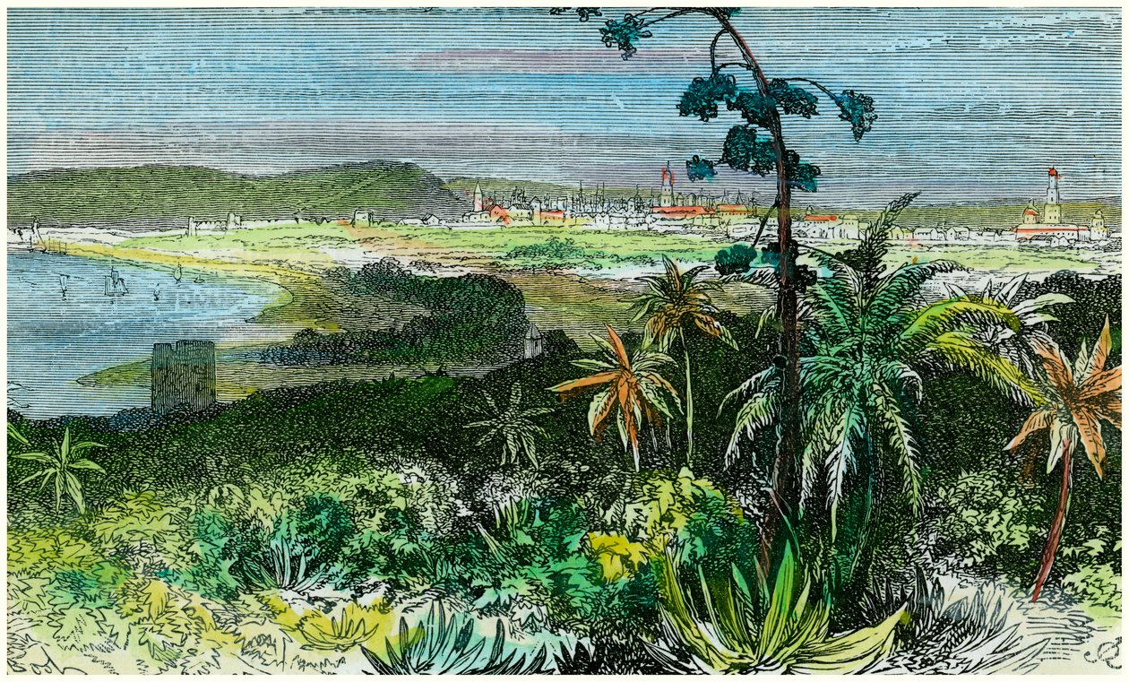 Havanna, Kuuba, 1880 tekijältä Unbekannt