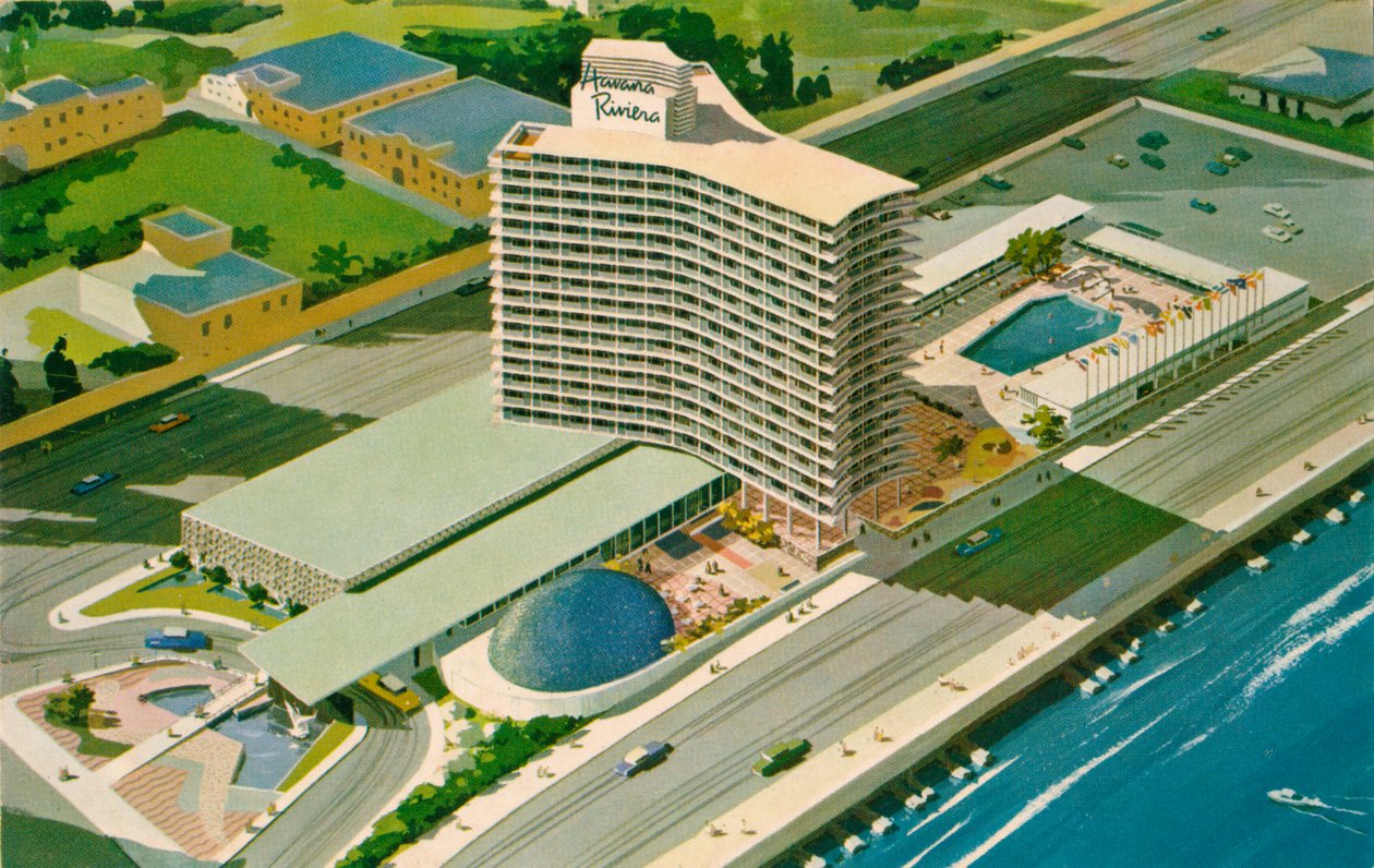 Havana Riviera Hotel, Havanna, Kuuba, v1957 tekijältä Unbekannt