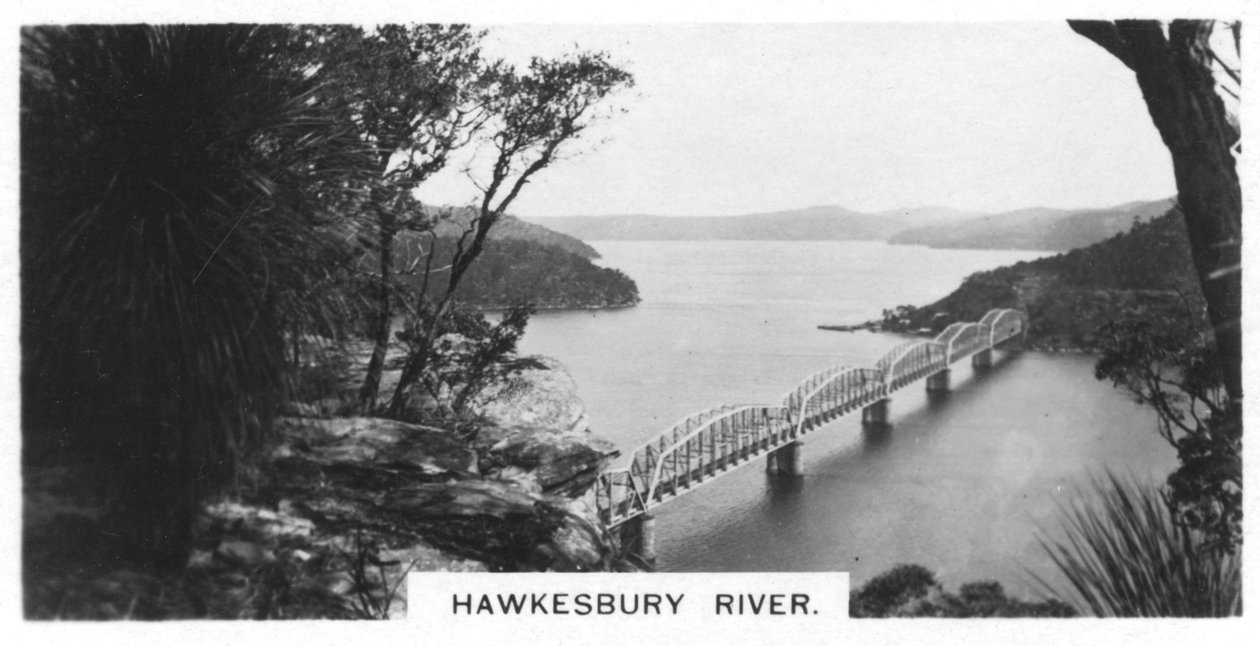 Hawkesbury River, Australia, 1928 tekijältä Unbekannt