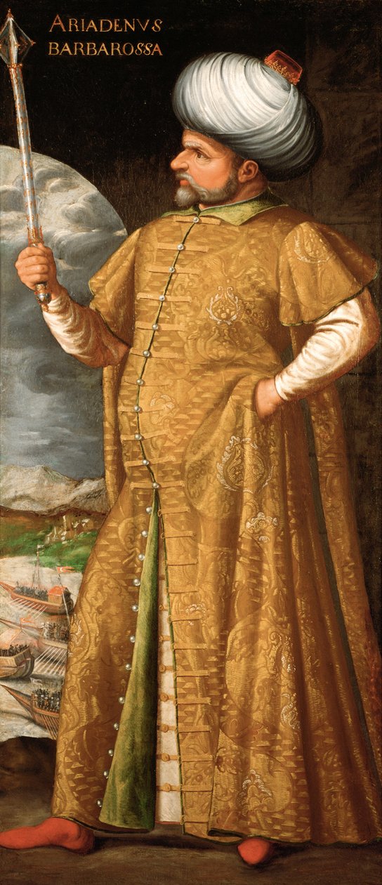 Hayreddin Barbarossa, n. 1580. tekijältä Unbekannt