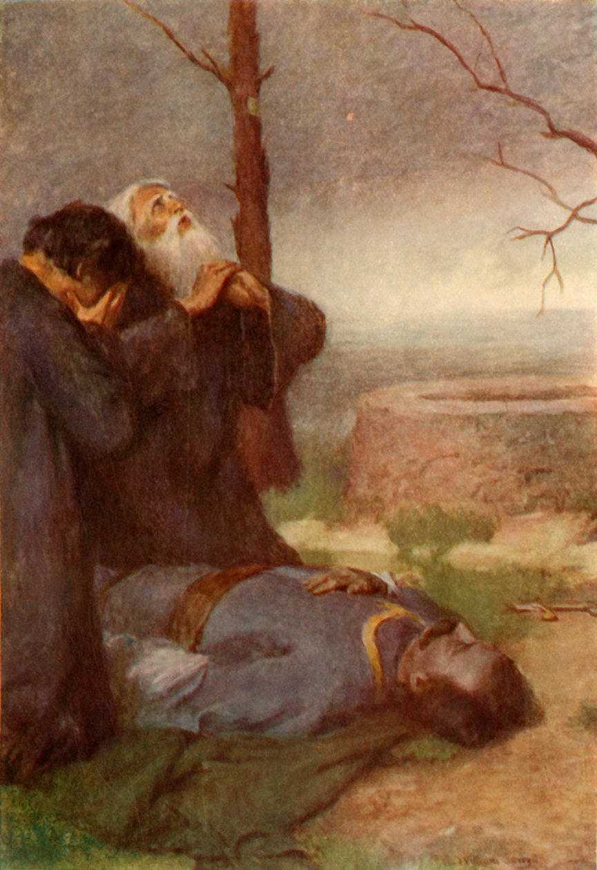"Hän valitti äänekkäästi Markon kohtaloa", 1917. tekijältä Unbekannt