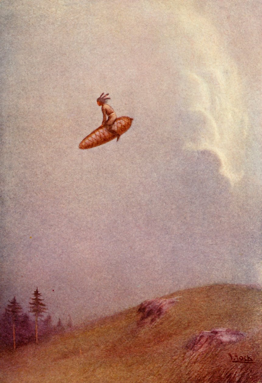 "Hän ratsasti tuulta", 1914. tekijältä Unbekannt