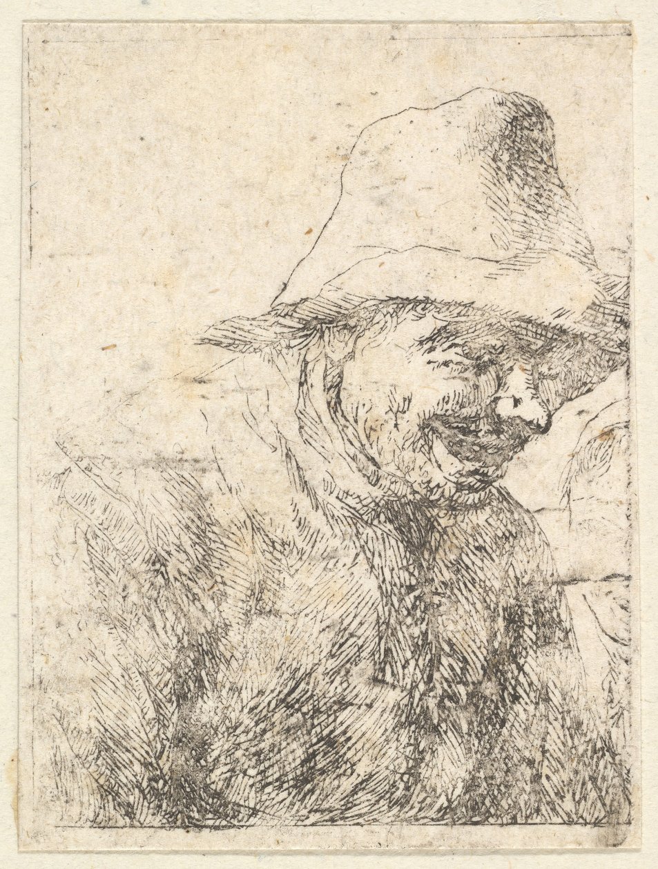 Talonpojan päämies, 1600-luku. tekijältä Unbekannt