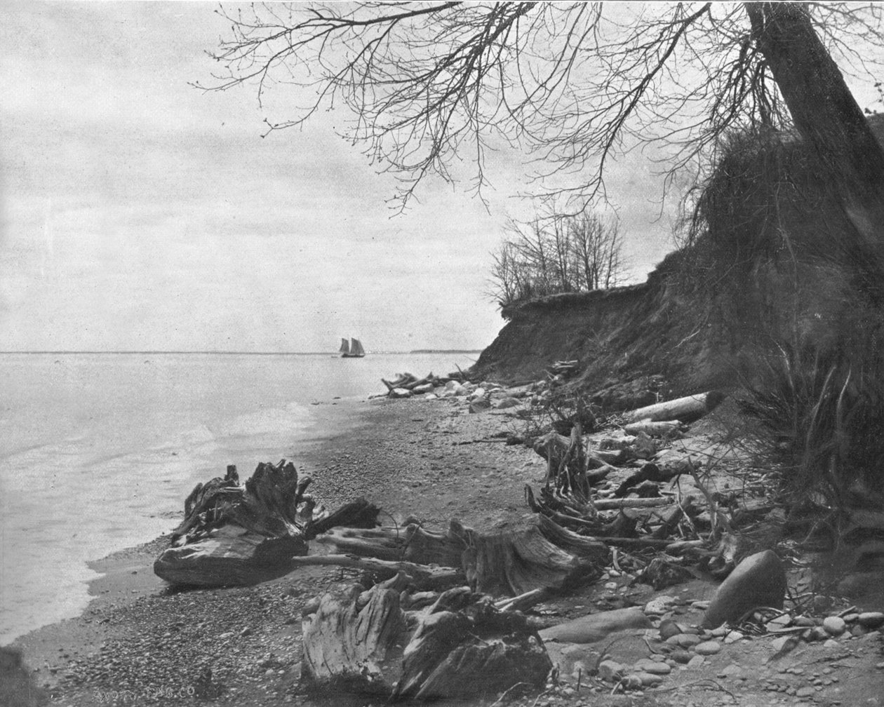 Matkalla rannikolle, Lake Michigan, USA, c1900. tekijältä Unbekannt