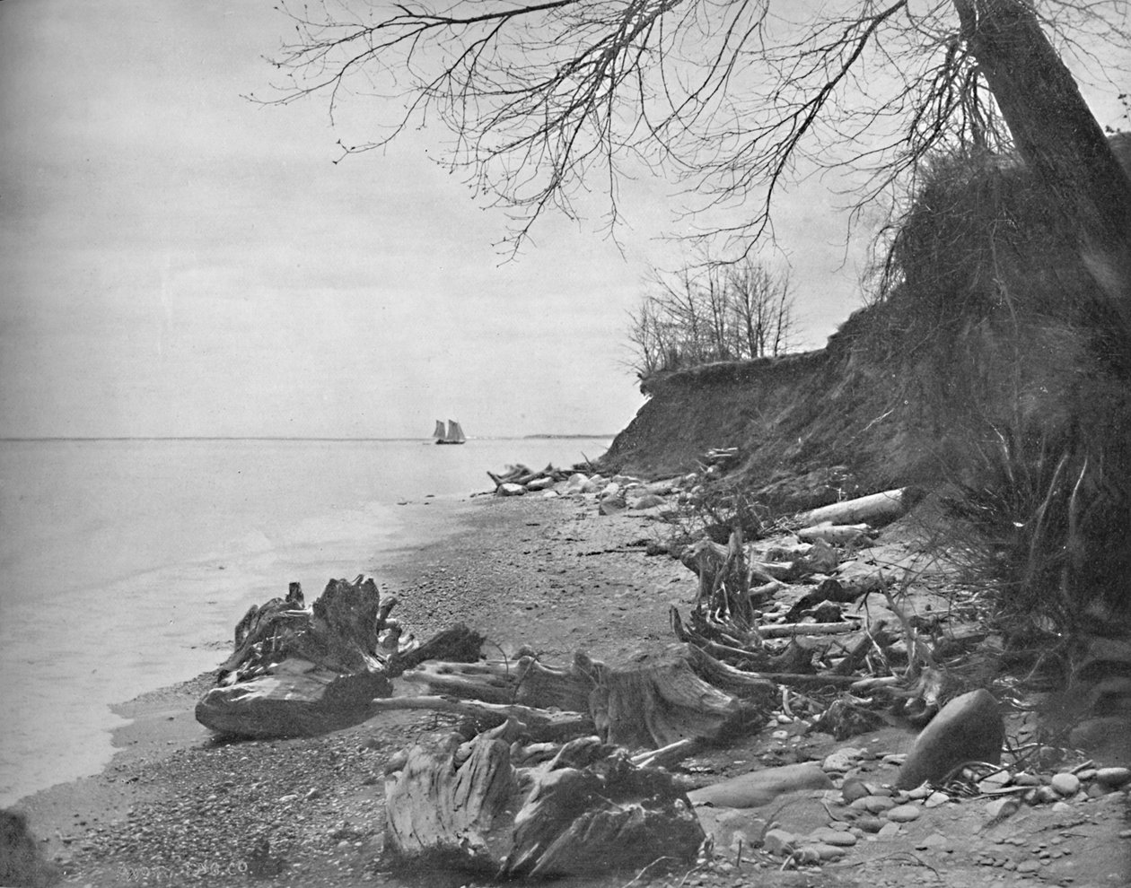 Matkalla rannikolle, Lake Michigan, vuonna 1897. tekijältä Unbekannt