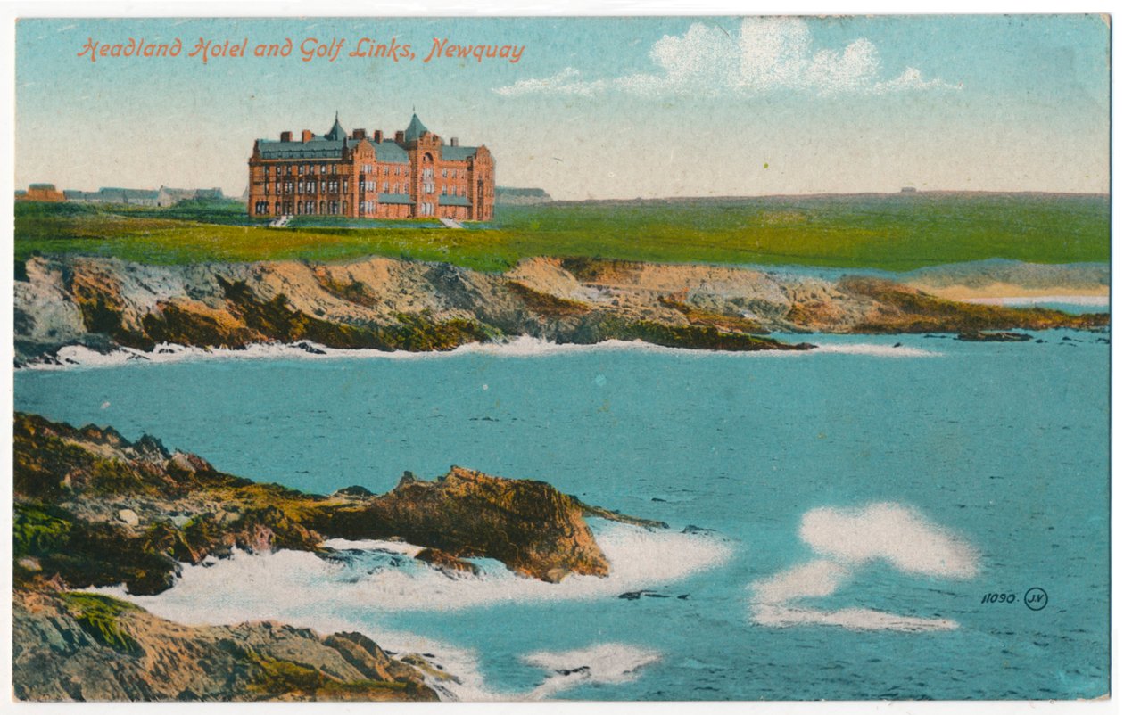 Headland Hotel and Golf Links, Newquay, 1910 tekijältä Unbekannt