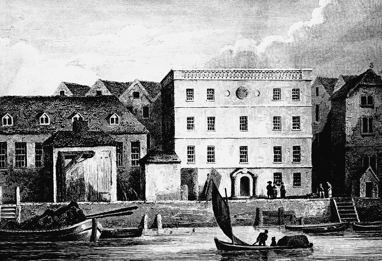 Hanse Merchantsin tai Esterlingsin päämaja Lontoossa, 1667 tekijältä Unbekannt
