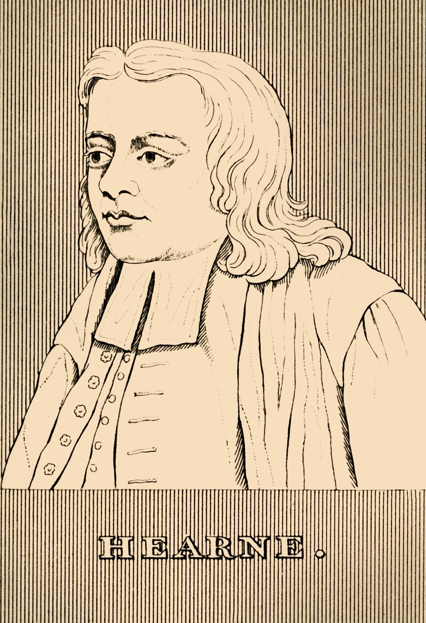 Hearne, 1678-1735, 1830. tekijältä Unbekannt