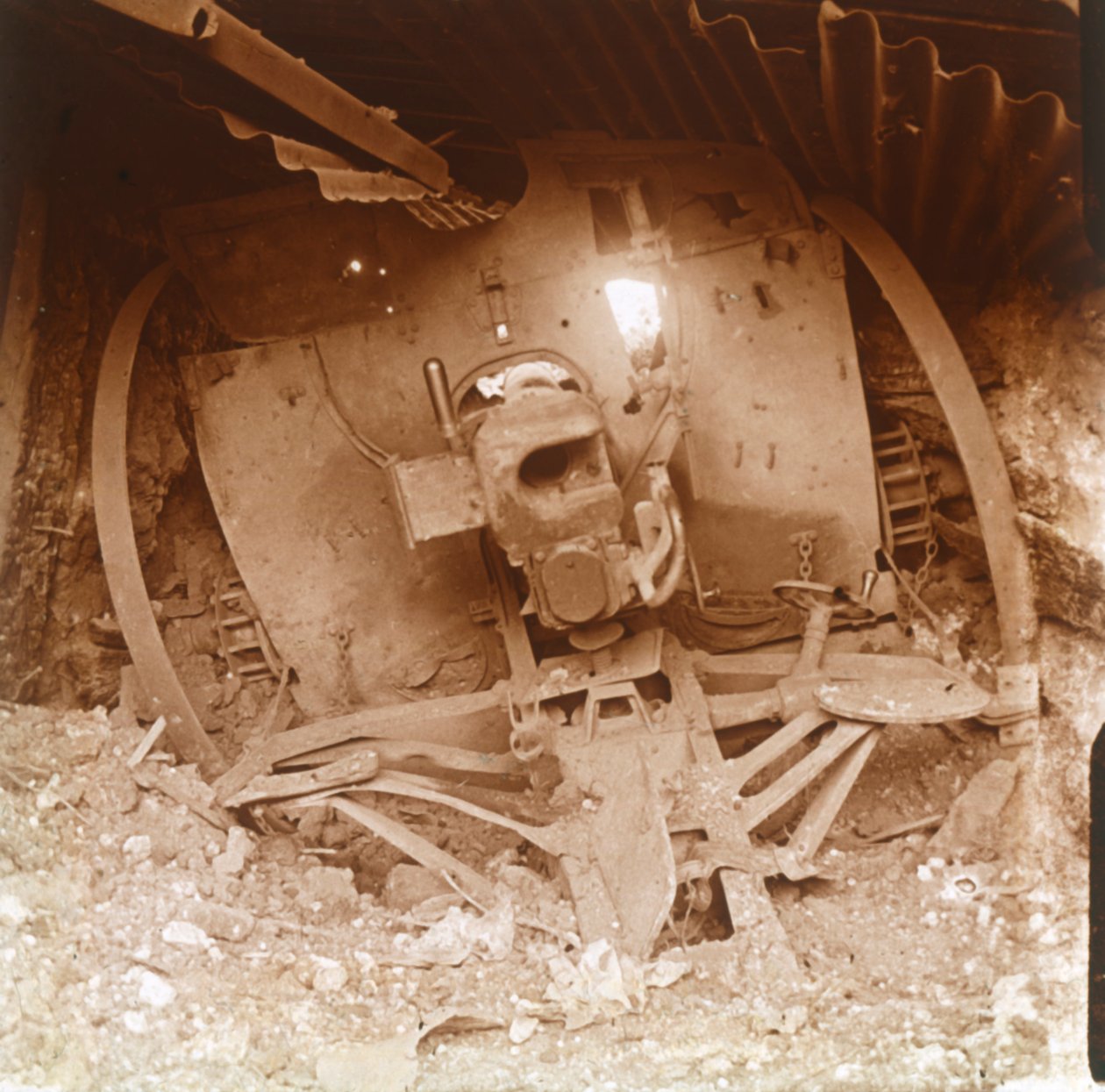 Raskas tykistö, Somme, Pohjois-Ranska, 1916. tekijältä Unbekannt