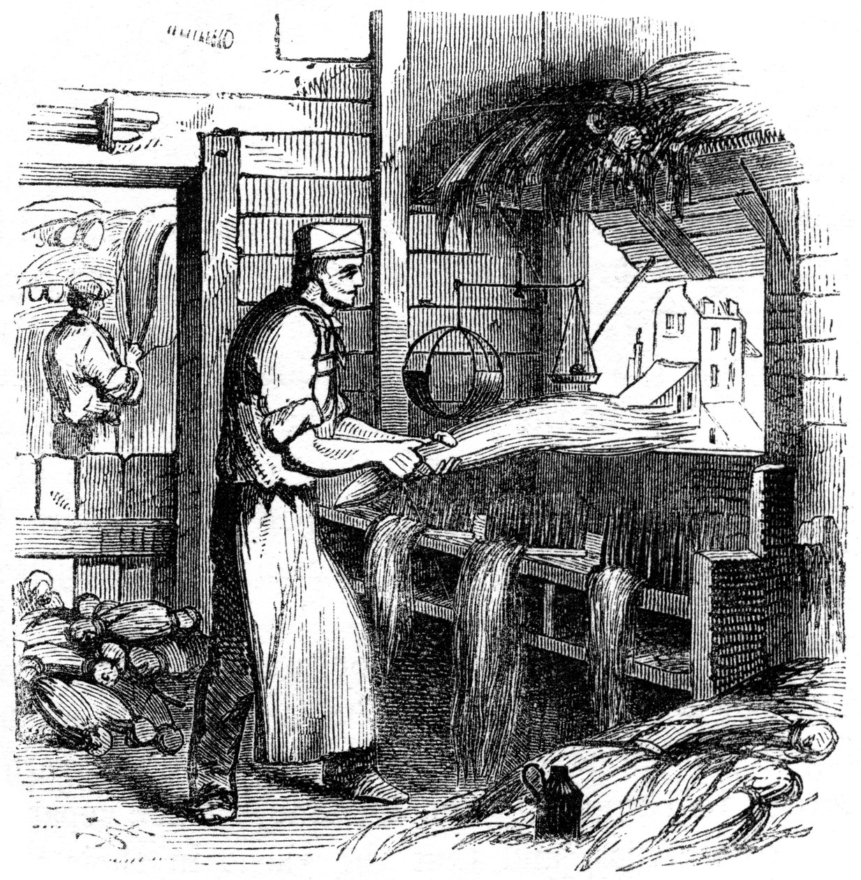 Heckling hamppu, 1866 tekijältä Unbekannt