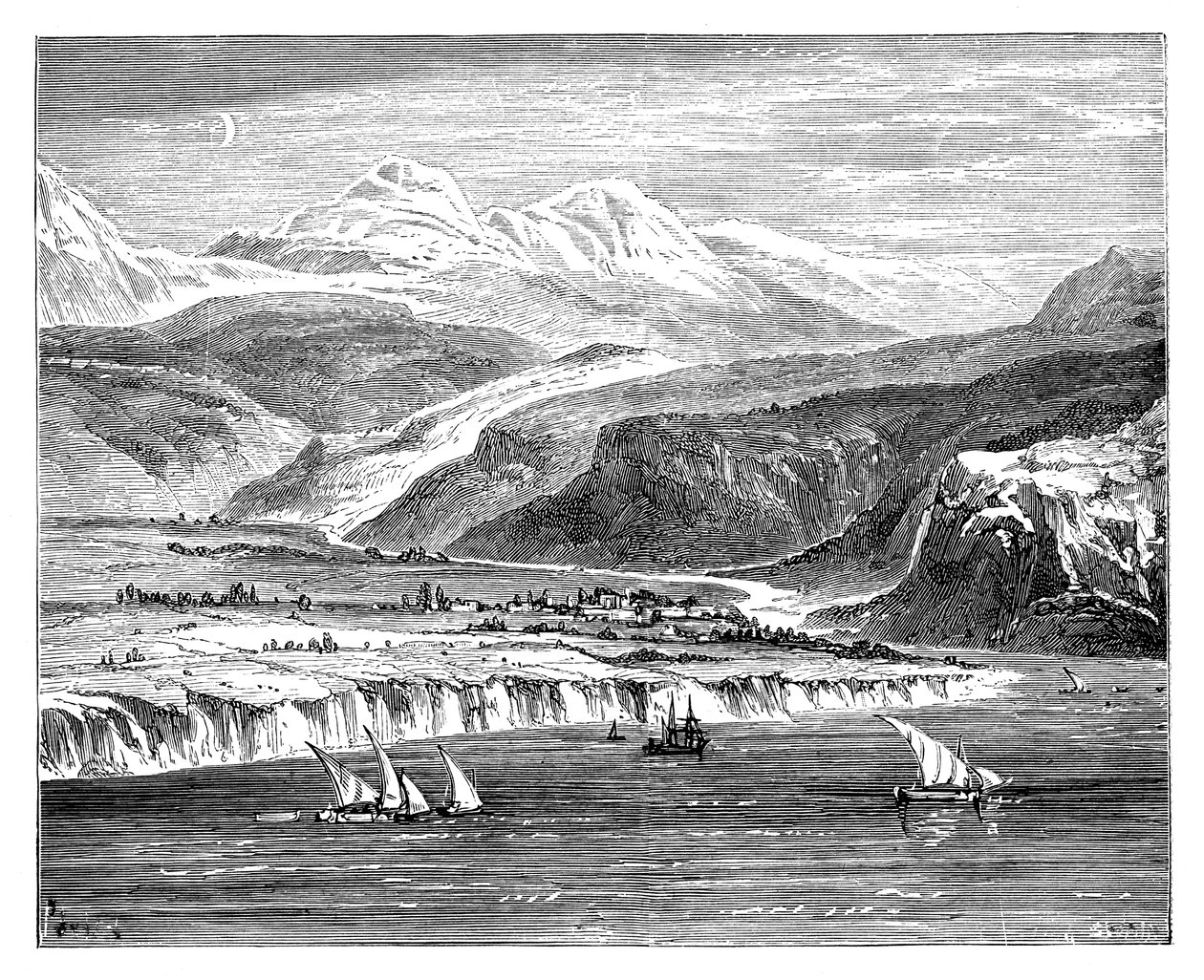 Heights of the Alma, Krim, Ukraina, c1888 tekijältä Unbekannt
