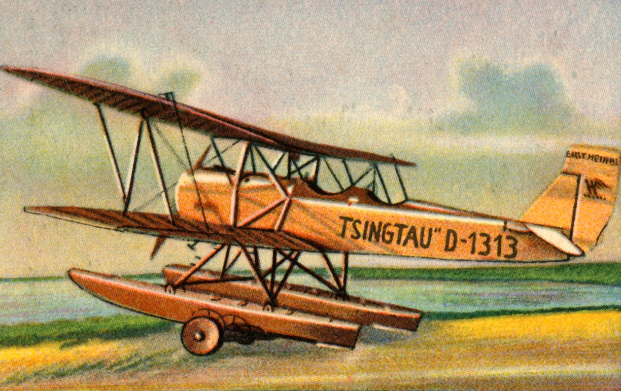 Heinkel HD 24 W Tsingtau -vesilentokone, 1920-luku, 1932. tekijältä Unbekannt
