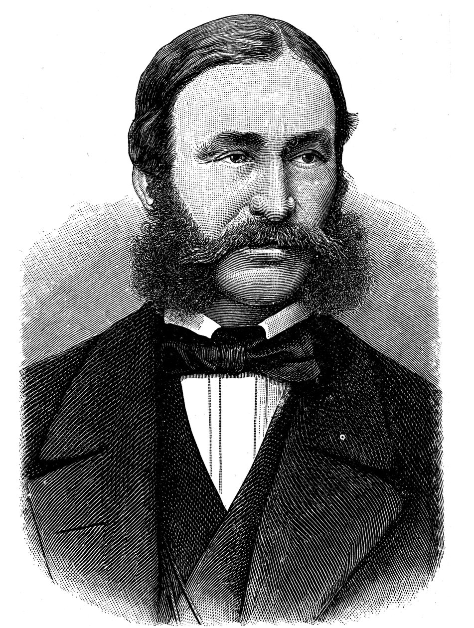 Heinrich Barth 1821-1865, saksalainen maantieteilijä ja Pohjois- ja Keski-Afrikan tutkija tekijältä Unbekannt