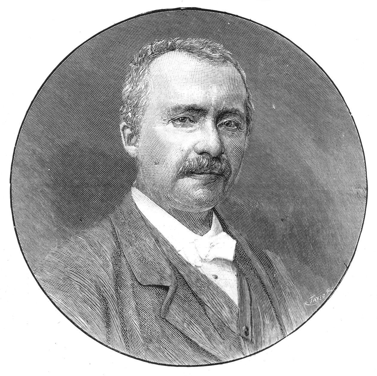 Heinrich Schliemann, saksalainen arkeologi, 1891 tekijältä Unbekannt