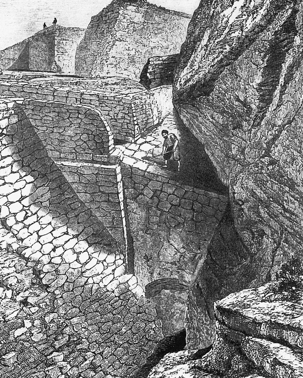 Heinrich Schliemannin kaivaukset Troijassa. Lähettäjä: Gods, Graves ja Scholars, kirjoittanut C. W. Ceram tekijältä Unbekannt