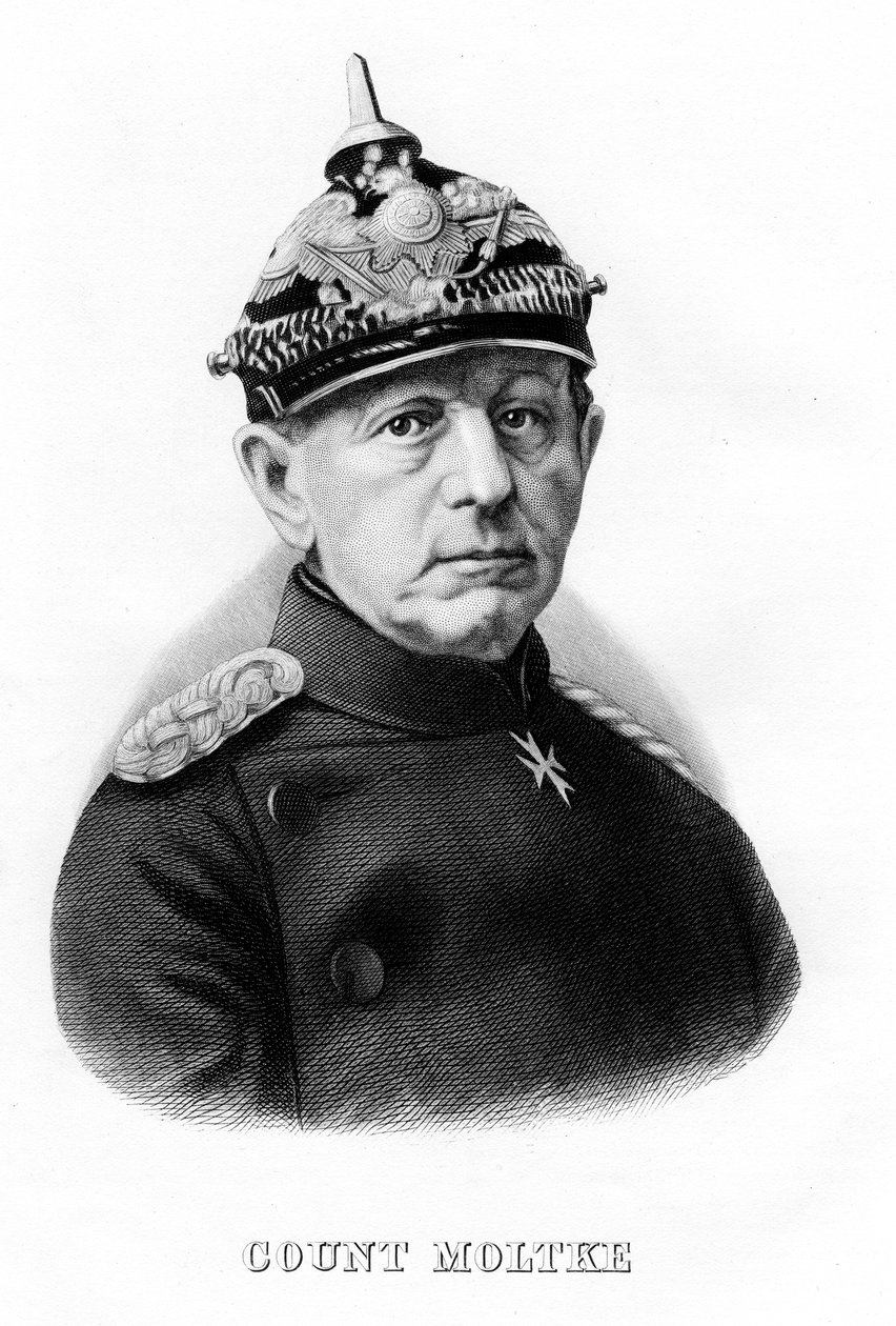 Helmuth Karl Bernhard von Moltke, Saksan marsalkka, 1800-luku tekijältä Unbekannt