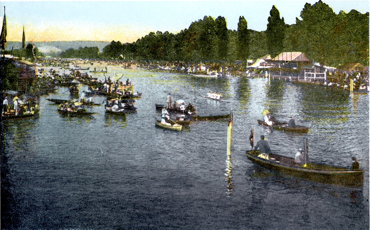 Henley Regatta, Oxfordshire, 1900-luku tekijältä Unbekannt