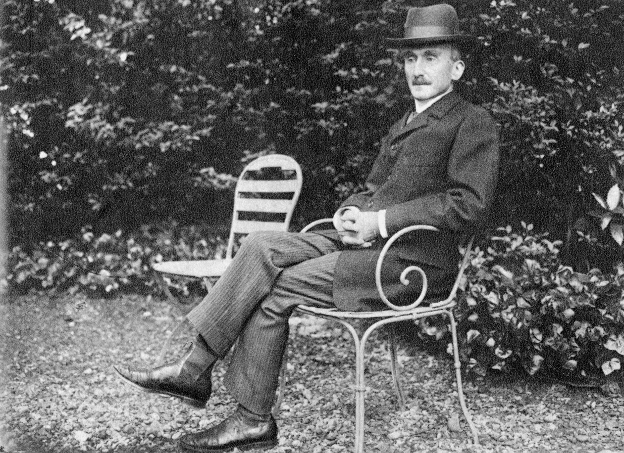 Henri Bergson, ranskalainen filosofi, 1910 tekijältä Unbekannt
