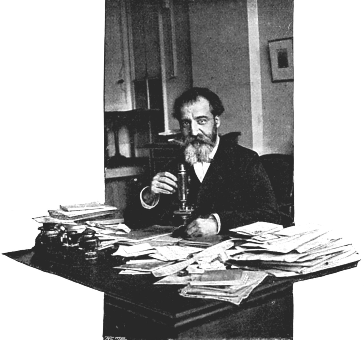 Henri Moissan, ranskalainen kemisti, 1900 tekijältä Unbekannt